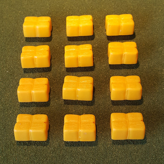 Scalextric 1:32 Hay Straw Bales Obstacles A205 x 12 - All Pins Intact