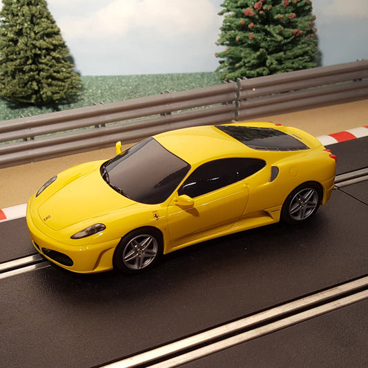 Scalextric 1:32 Car - Yellow Ferrari F430