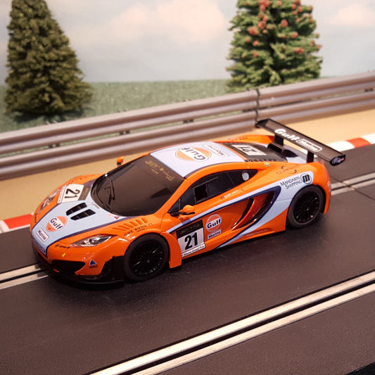 Scalextric 1:32 Car - C3287 McLaren MP4-12C GT3 Gulf #21
