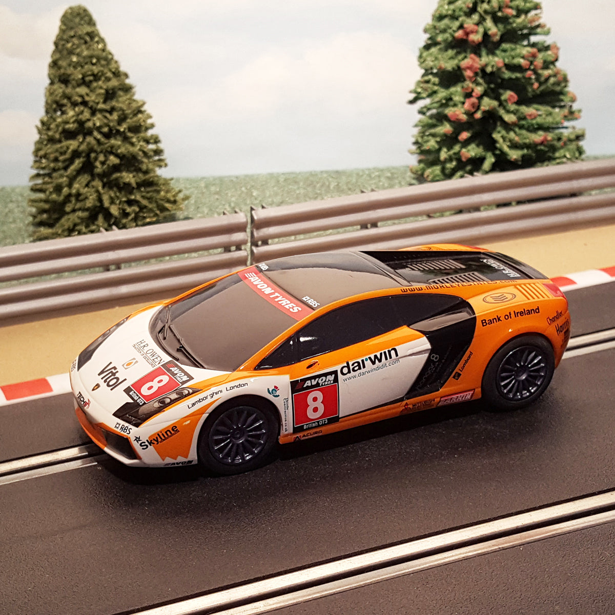 Scalextric 1:32 Car - C3006 Lamborghini Gallardo GT-R Vitol #8 #MS
