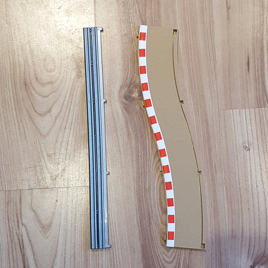 Scalextric 1:32 Track - Border & Barrier for Pit Lane 'BT' ML00152 ML00157