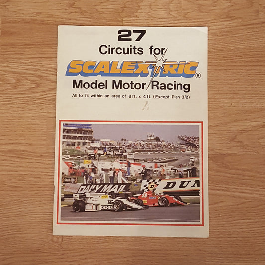 Scalextric Track Layout Plans - C500 27 Circuits 1991 - A4 Size