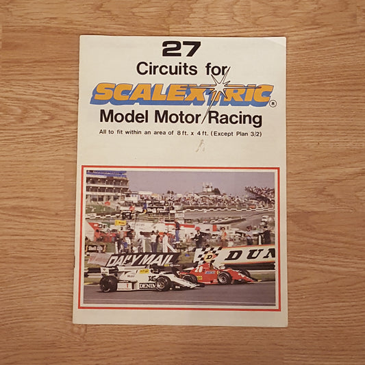 Scalextric Catalogue Literature Magazine - C500 1989 27 Circuits