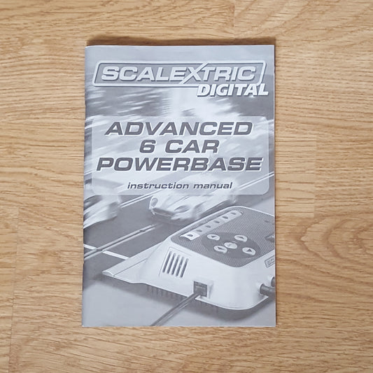Scalextric Digital Advanced 6 Car Powerbase - C7042 Instruction Manual