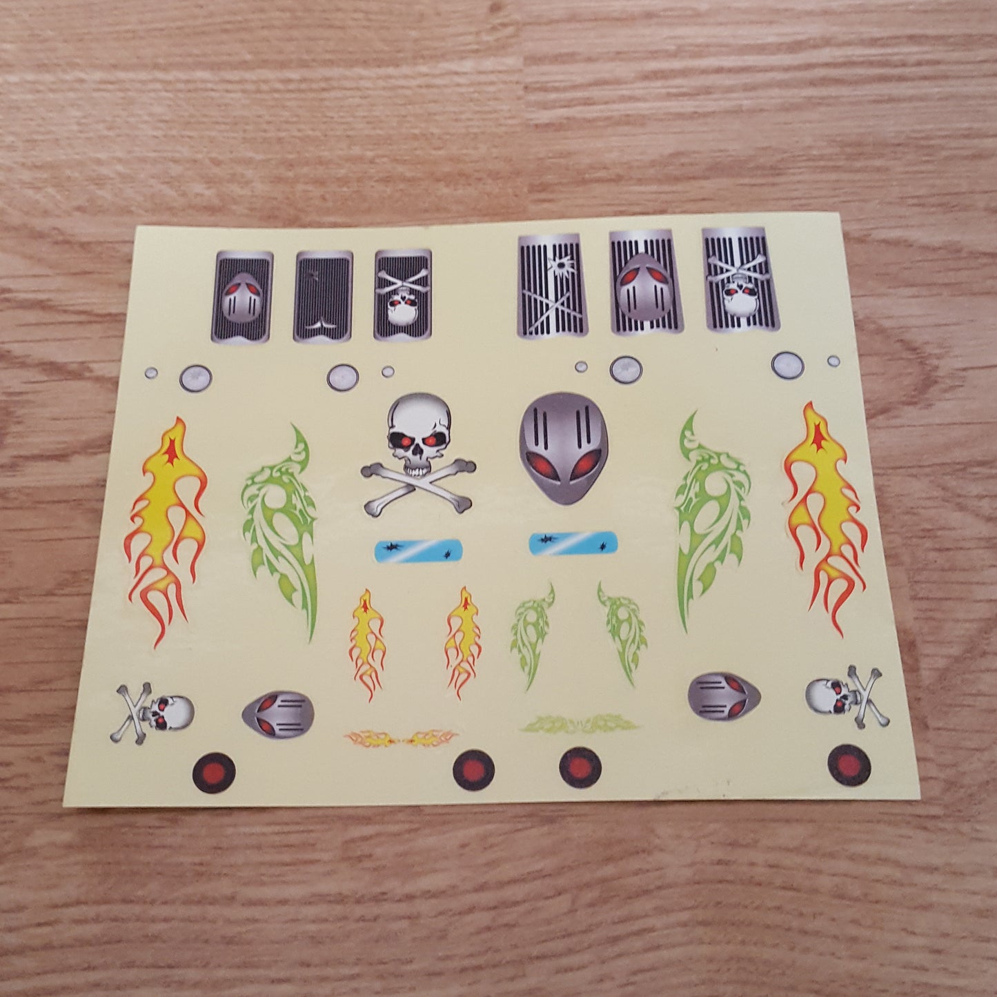 Scalextric Demolition Derby Quick Build Car Stickers