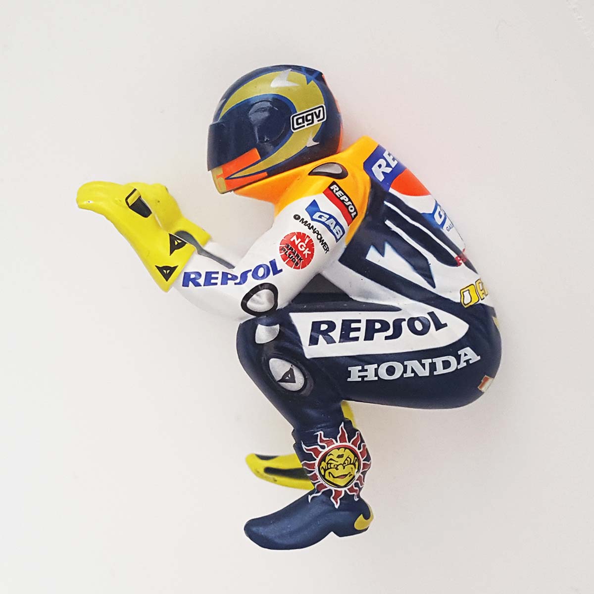 Scalextric Motorbike MotoGP Figure - Valentino Rossi Repsol Honda For C6000