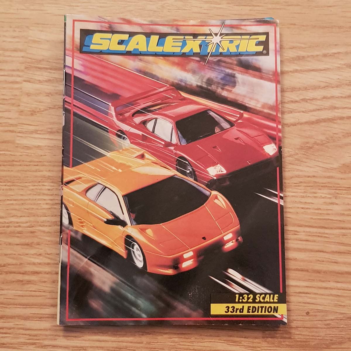Scalextric Catalogue Literature Magazine - 1992 33rd Edition A6 Size
