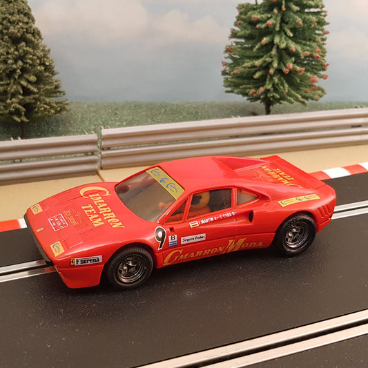 Scalextric 1:32 Car - Red Ferrari GTO Cimarron Team #9 #F