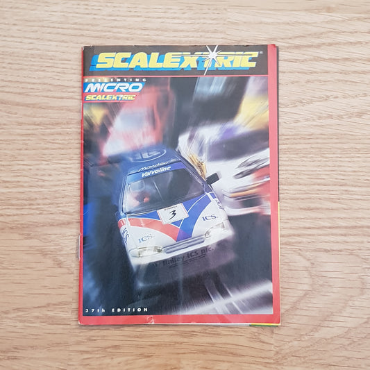 Revista de literatura del catálogo Scalextric - M3520 1996 37a edición Tamaño A6