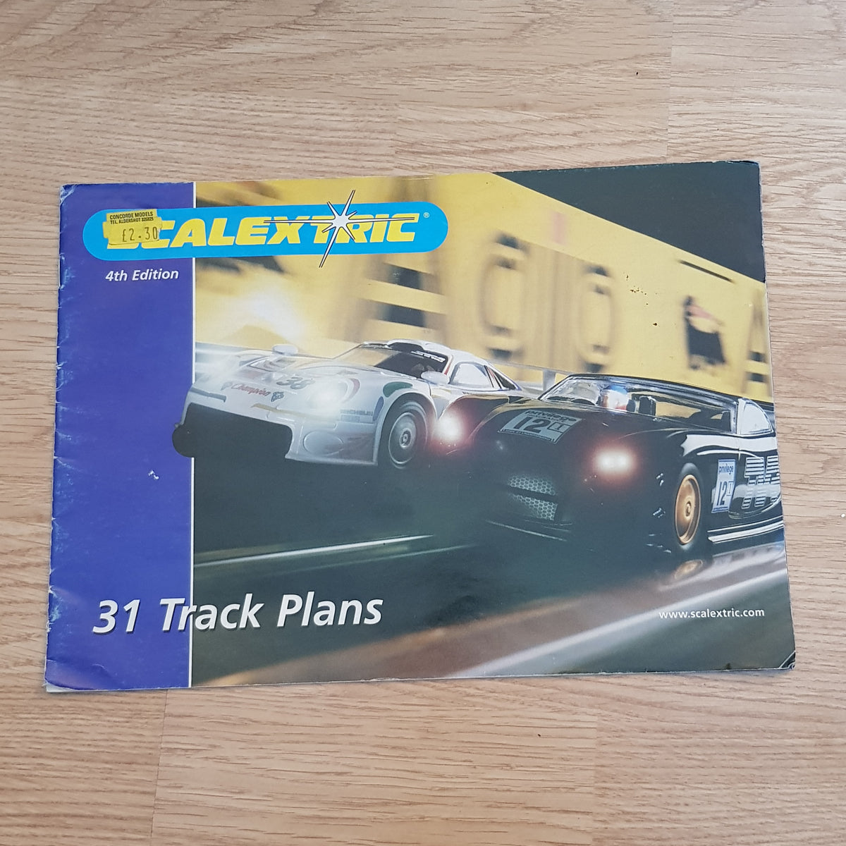 Scalextric Catalogue Literature Magazine - 4th Edition - 31 Track Plans