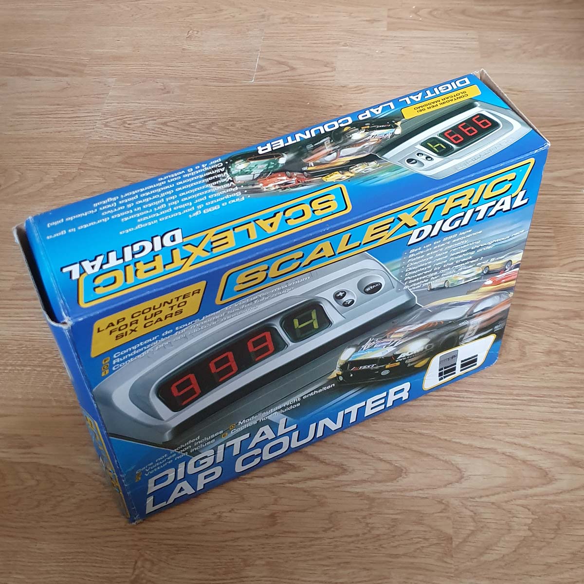 Scalextric C7039 Digital Lap Counter For Digital Track Up To 4 Cars NEW