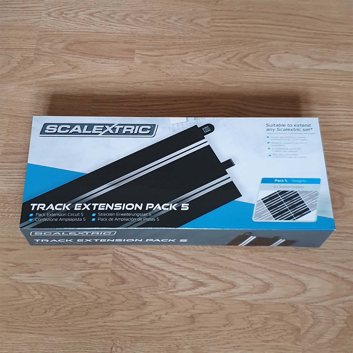 Scalextric C8554 Standard Straights C8205 x 8 BNIB