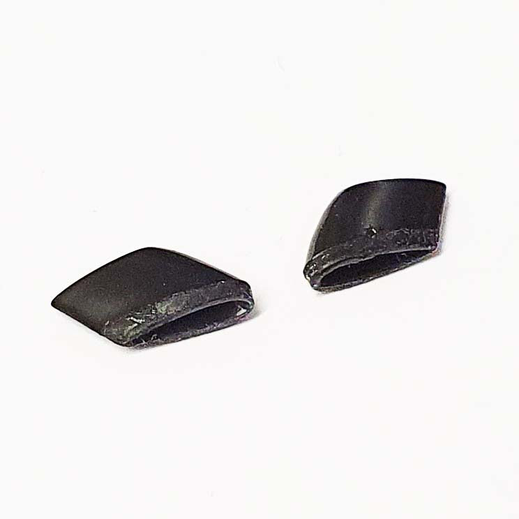 Scalextric Spare 1:32 Car Part - Pair Of F1 Black Side Vents / Fins