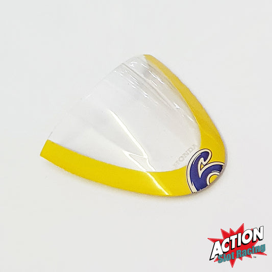 Scalextric 1:32 MotoGP Motorbike Windshield Screen - For C6002 Yellow #6