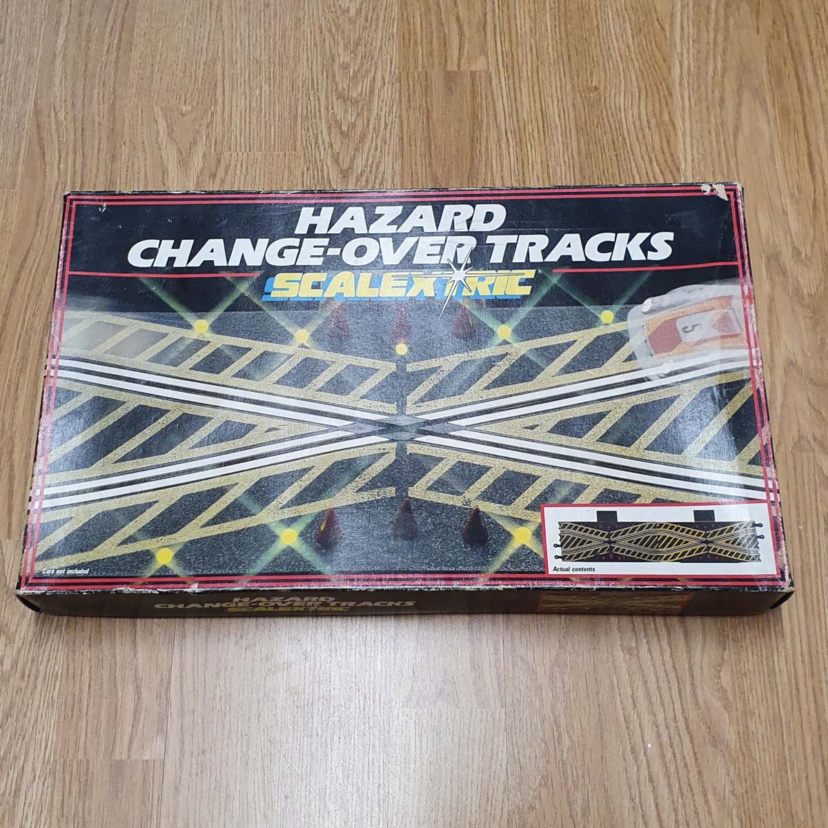 Pista clásica Scalextric 1:32 - Pistas de cambio de peligro C224