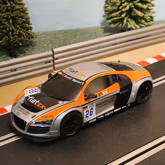 Scalextric 1:32 Car - Audi R8 GT3 FlatEX #26 #GS