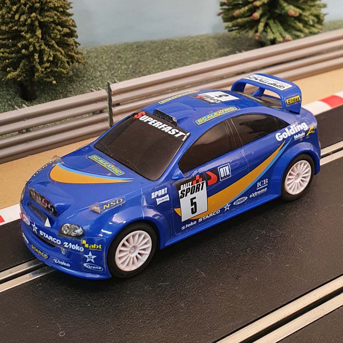 Scalextric 1:32 Start Car - Blue Rally