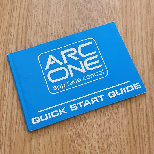 Instrucciones de la Guía de inicio rápido de Scalextric ARC One