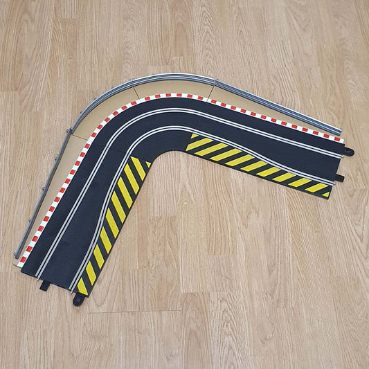 Scalextric 1:32 Sport Track Corner - C8201 Hairpin C8246 Hatch Chicane &amp; Borders