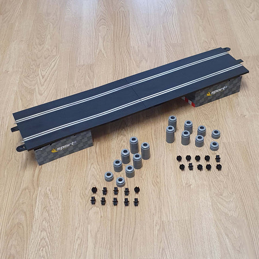 Scalextric Sport 1:32 Track - C8205 Straights C8149 Bridge C8226 Supports