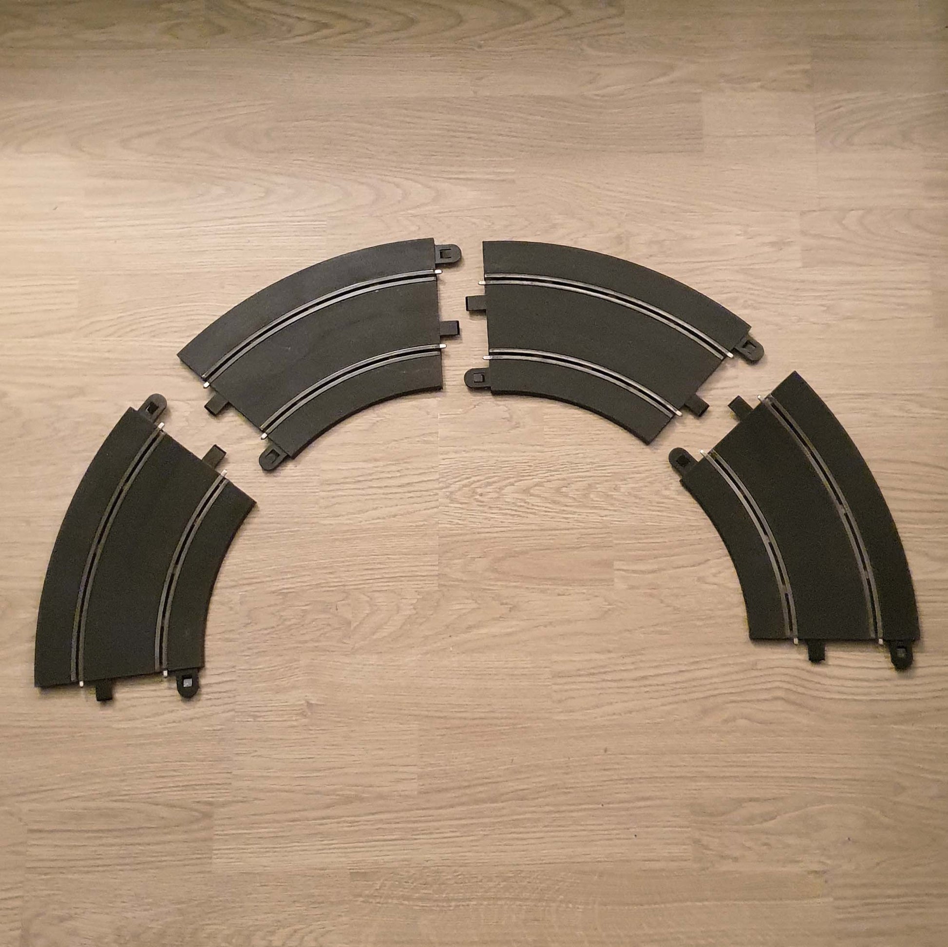 Scalextric Sport 1:32 Track C8296 'CB' Rad2 45º Banked Curves x 4 #A