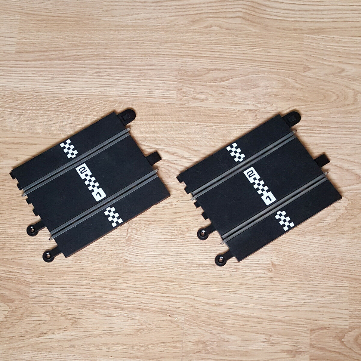 Scalextric 1:32 Sport Track - C8222 Pair Of Converter Straights GRID #A