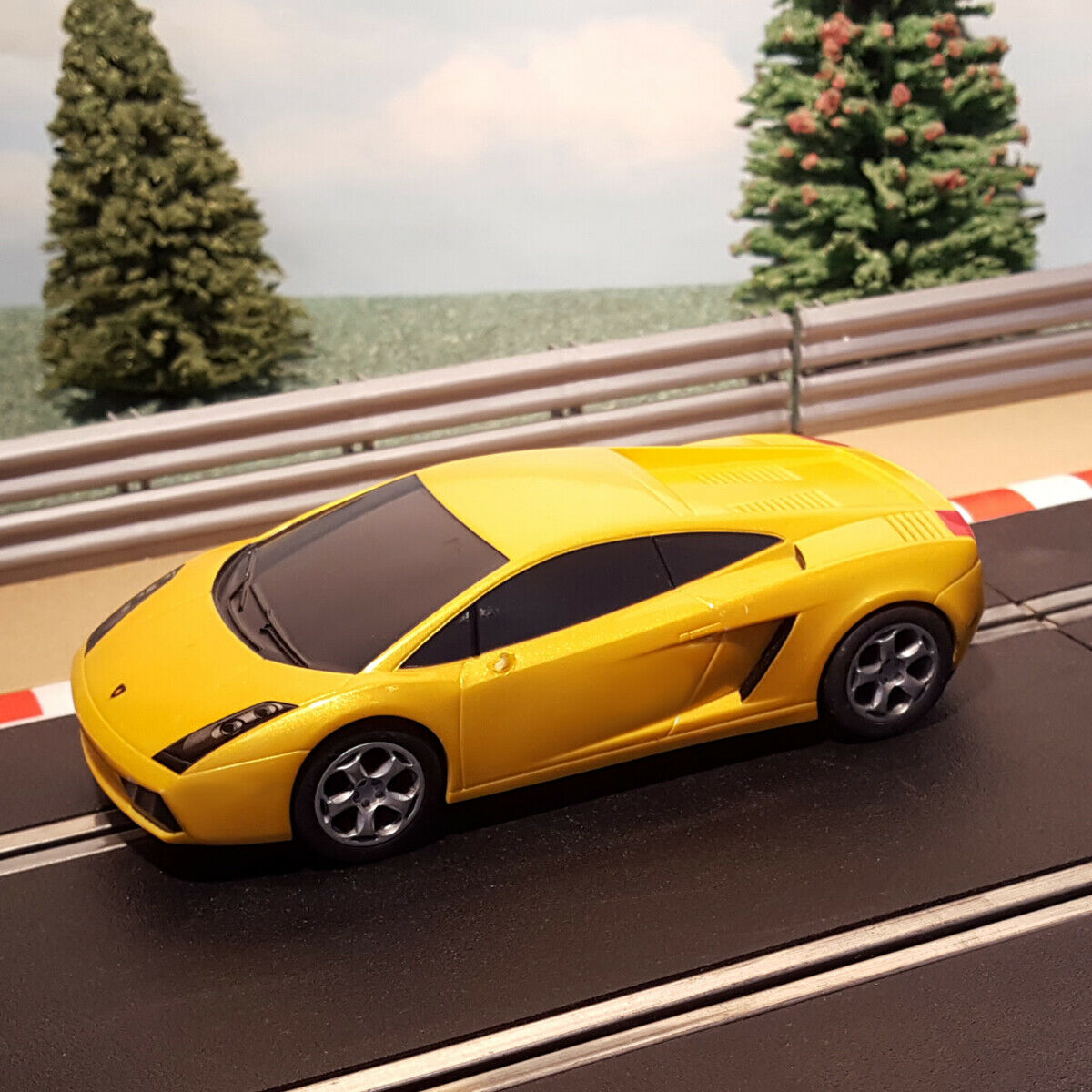 Scalextric C2810 Lamborghini Gallardo Yellow #M