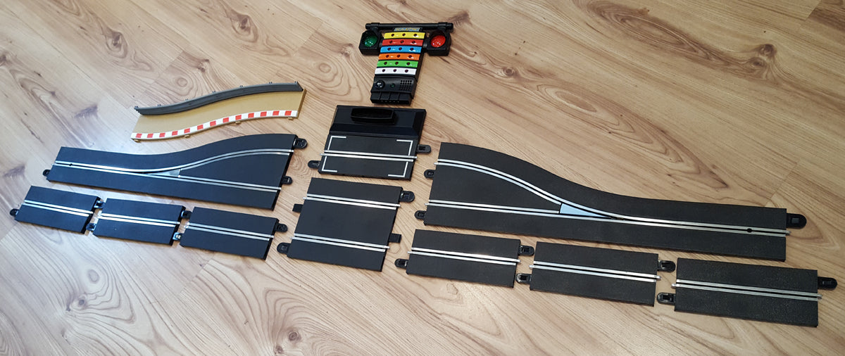 Scalextric 1:32 Sport & Digital Track - C7014 C7041 Pit Lane Game - Action Slot Racing