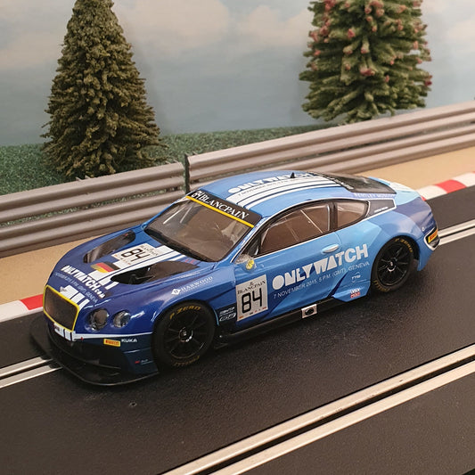 Scalextric 1:32 Car - C3846 Bentley Continental GT3 OnlyWatch *LIGHTS* #84