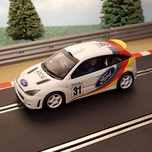 Scalextric C2427 Ford Focus WRC #31 - White #M