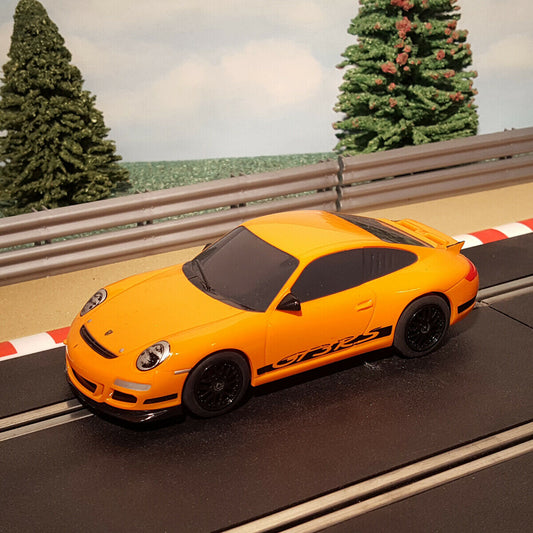 Scalextric 1:32 Car - C2871 Orange Porsche 997 GT3RS #K
