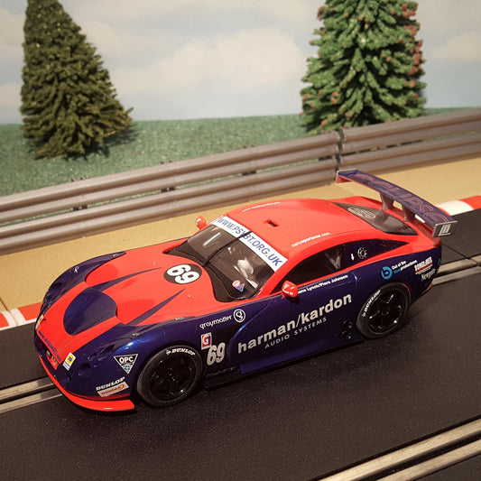 Scalextric Digital C2454A TVR Tuscan 400R Harman/Kardon #69 *LIGHTS* #E