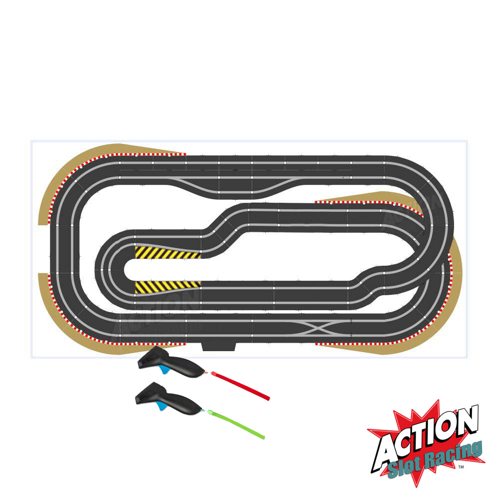 Juego de pistas Scalextric Sport Digital 1:32 - Diseño compacto ARC Pro AS11