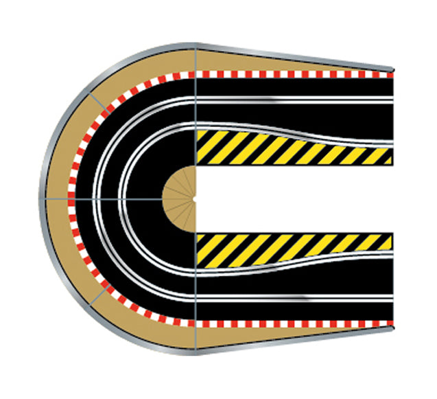 Scalextric Sport 1:32 Track - C8512 Extension Pack 3 - Hairpin