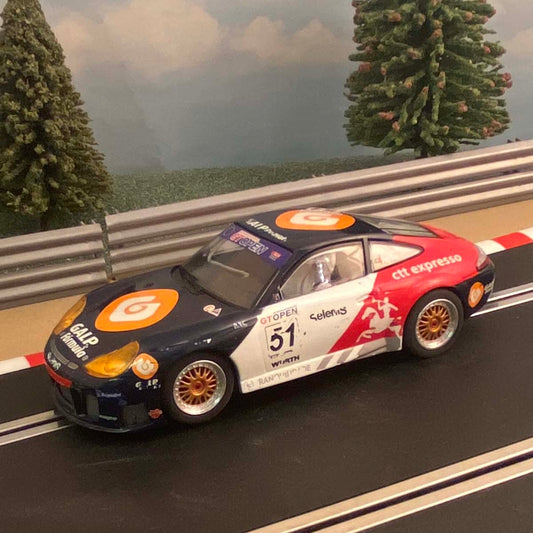 Scalextric Digital C2849D Porsche 911 GT3R Galp #51 *LIGHTS* #MS