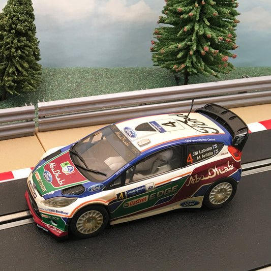 Scalextric 1:32 Car - C3300 Ford Fiesta WRC Latvala #4 *LIGHTS*