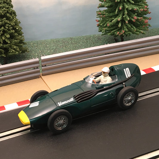 Scalextric 1:32 Car - C2552 Stirling Moss Grand Prix Green VANWALL F1 1957 #10
