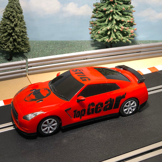 Scalextric 1:32 Car - C3070 Red Nissan GT-R Top Gear Stig