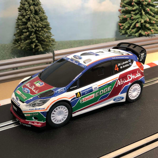 Scalextric 1:32 Car - C3347 WRC Ford Fiesta 'Abu Dhabi' Latvala #4 #W