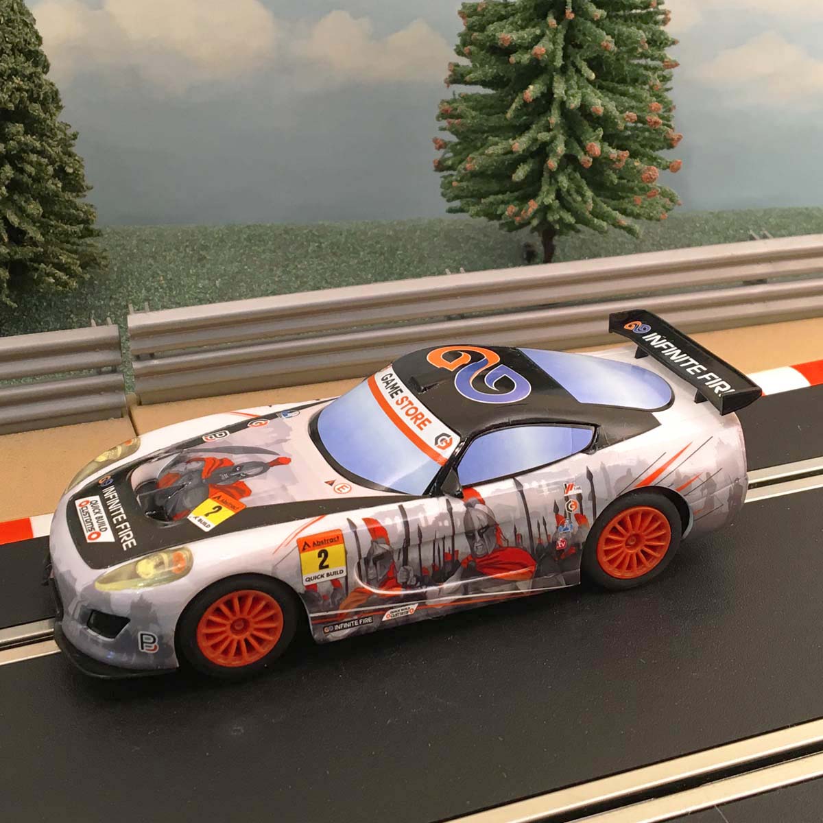 Scalextric 1:32 Start Car - C3839 GT Lightning - Anime Team GT Spartan #2