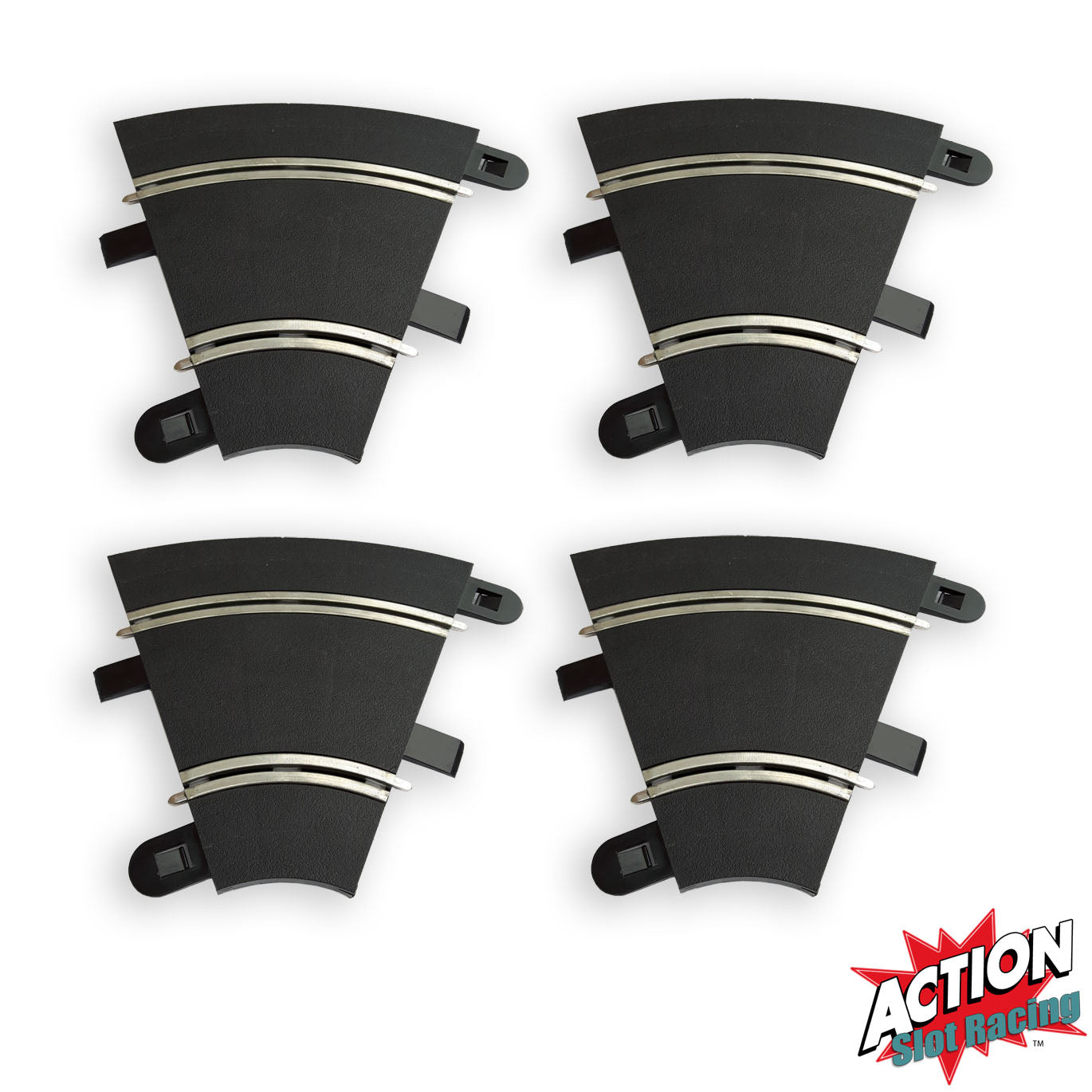 Scalextric Sport 1:32 Track - C8202 'K' R1 Inner Curves 45° x 4 #E