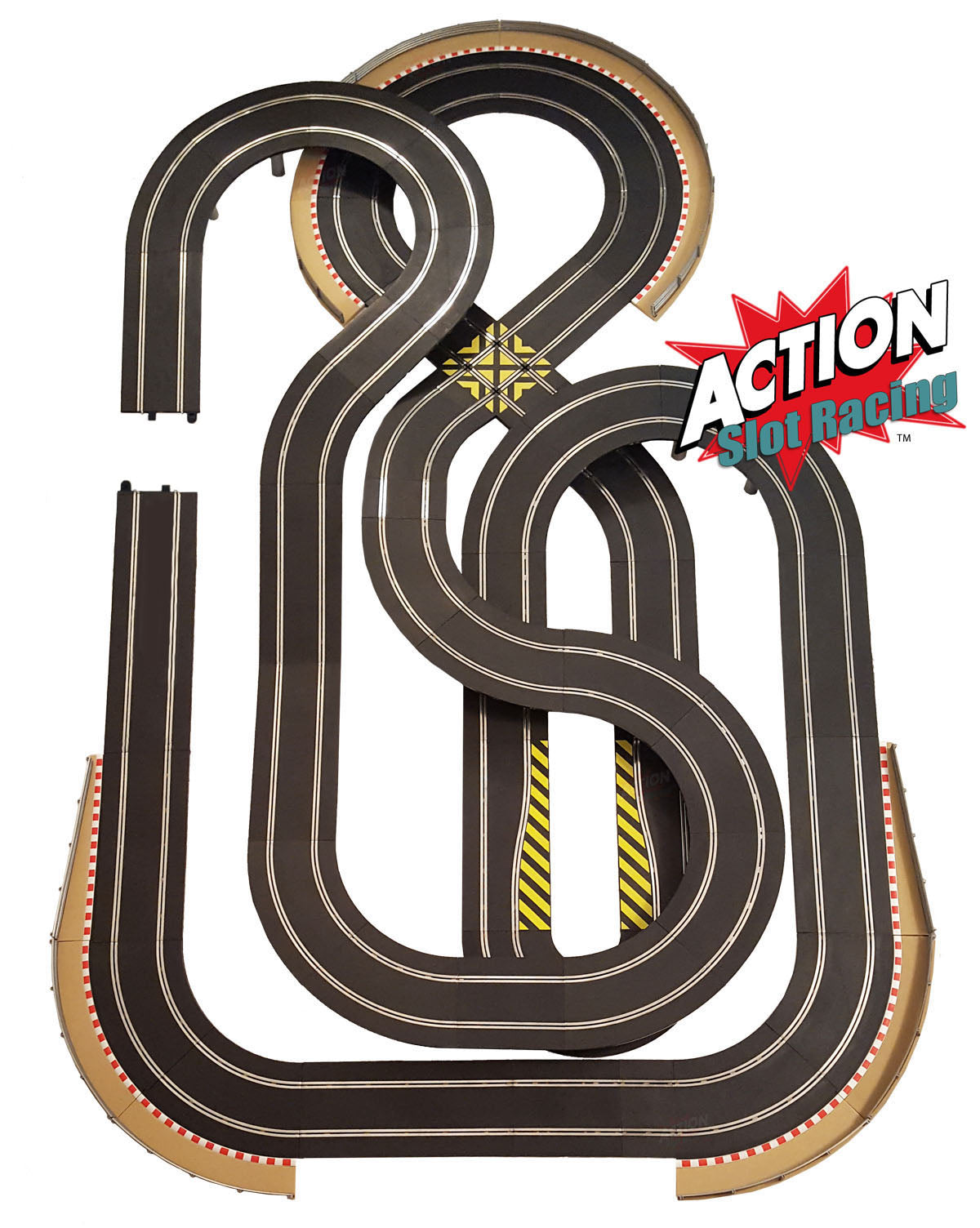 Scalextric Sport 1:32 Track Set - Huge Layout SPORT AS5