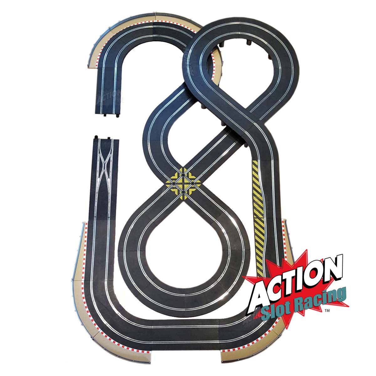 Scalextric Sport 1:32 Track Set - Double Figure-Of-Eight Layout ARC Pro