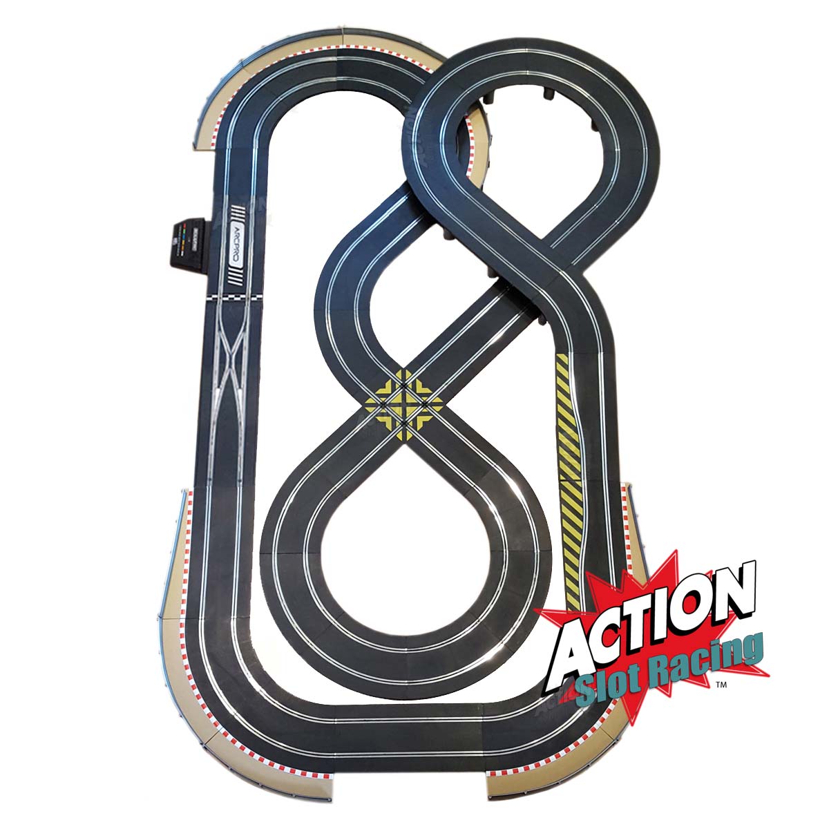 Scalextric Sport 1:32 Track Set - Double Figure-Of-Eight Layout ARC Pro