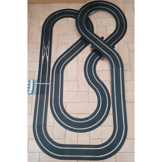 Scalextric Sport 1:32 Track Set - Layout With Bridge - Digital #AS9