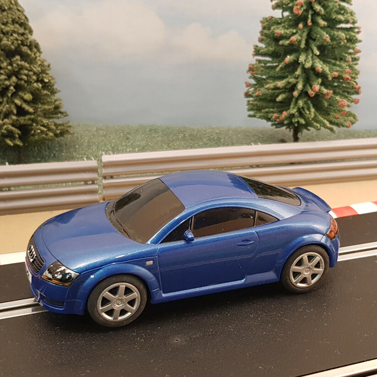 Scalextric 1:32 Digital Car - C2507D Metallic Blue Audi TT #E