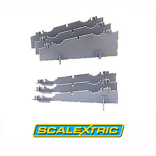 Scalextric Sport 1:32 - C8298 Banked Curve Track Supports Rad2 x3 Rad3 x3