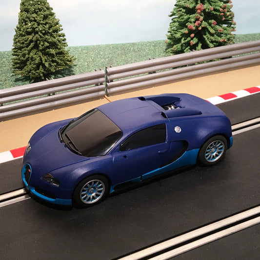 Coche Scalextric 1:32 - Bugatti Veyron Azul #M