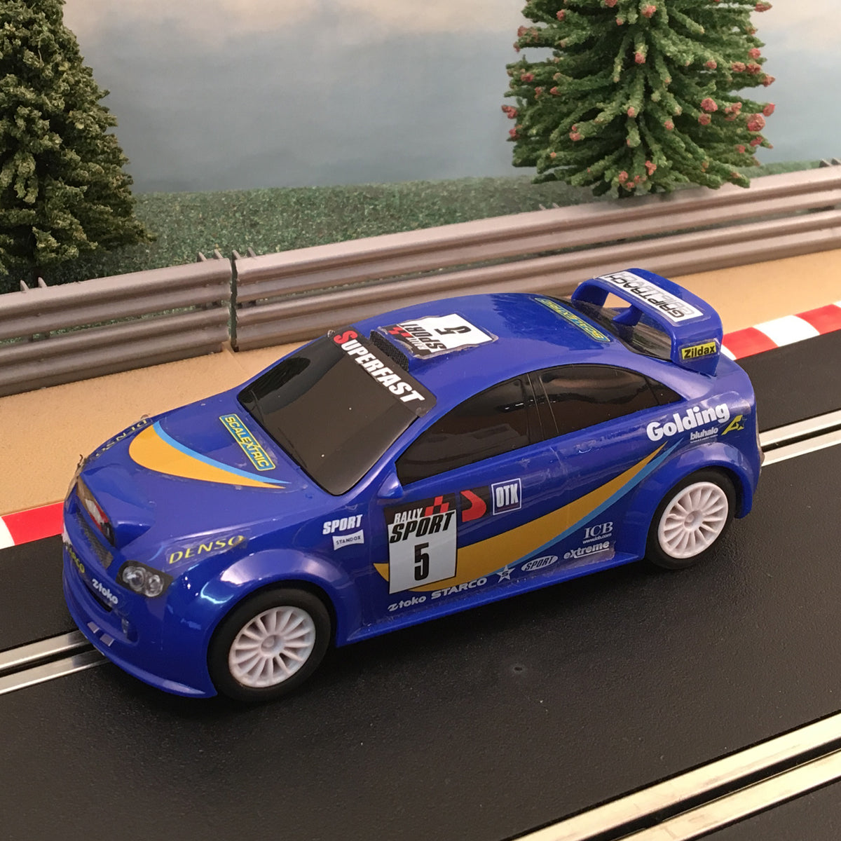 Scalextric 1:32 Start Car - Blue Rally