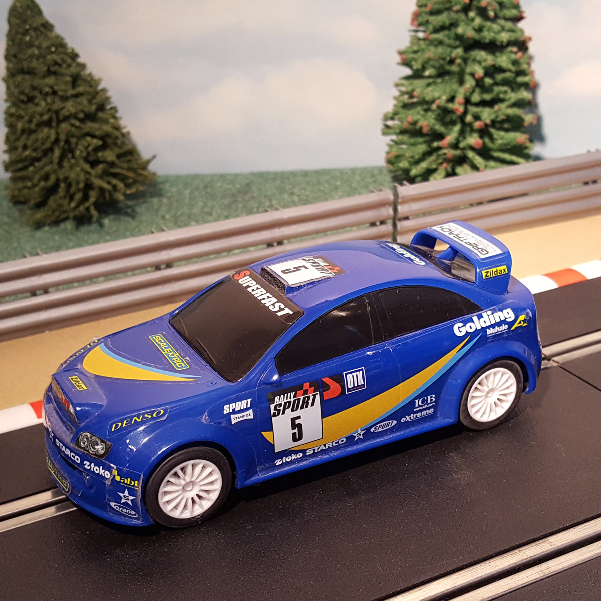 Scalextric 1:32 Start Car - Blue Rally